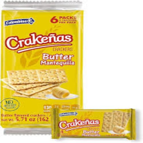 GALLETAS CRAKEÑAS MANTEQUILLA 5MT (21TC/1/405G C 