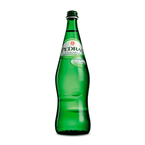 Agua mineral con gas PEDRAS SALGADAS, 12 x 750 ml