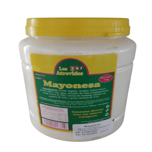 Mayonesa en Pote De 950 Gr M/ Atrevidos