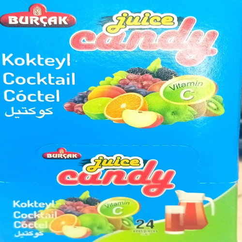 REFRESCO CANDY TROPICAL 1x24x10g   LIDO 