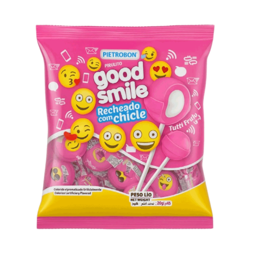 Chupa chupas rellenos sabor a tutti frutti Good Smile Pietrobon (480 g / 1.06 lb)