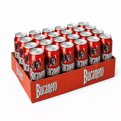 Caja de Cerveza Bucanero Lata24 Unidades