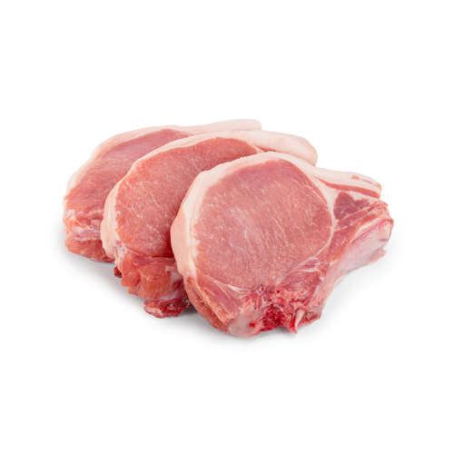 chuleta  de cerdo (3 lbs)