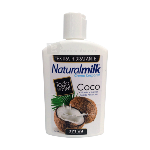 Crema liquida corporal de coco, 371 ml