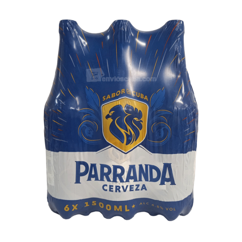 Cerveza Parranda, 6 x 1.5 L