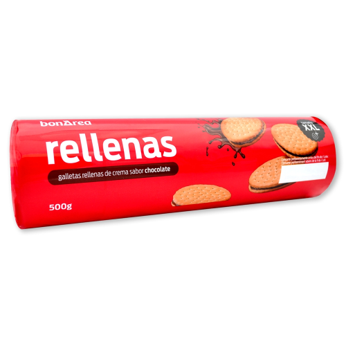 Galletas Rellenas de Chocolate BonArea