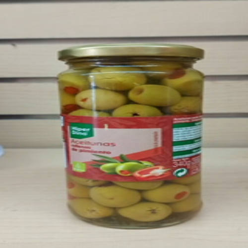 HIPERDINO ACEITUNA R/PIMIENTO 198 GR