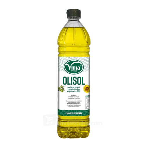 1 L-Aceite de girasol y oliva OLISOL 