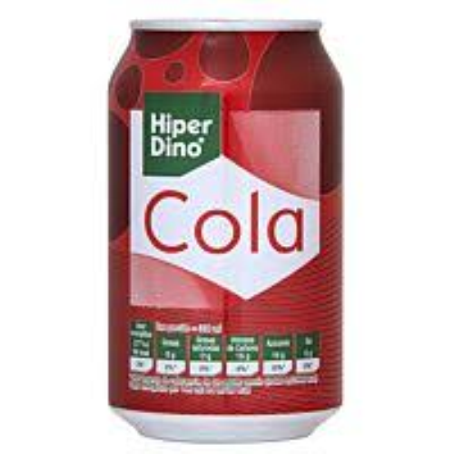 REFRESCO COLA REGULAR LATA 33C HIPERDINO