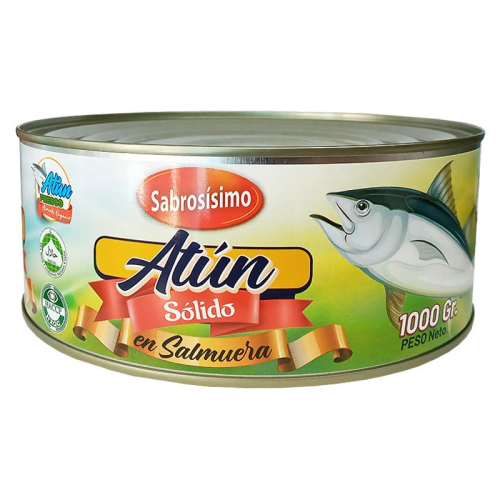 Atún en salmuera,  1000 g