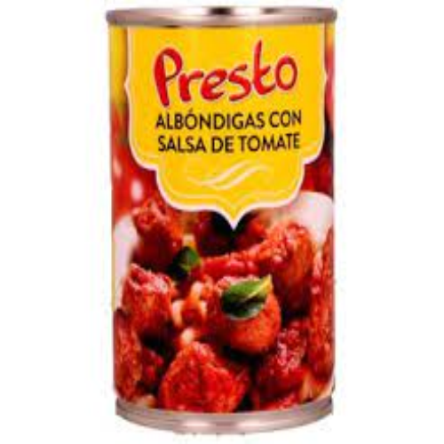 420 g-Albóndigas con salsa de tomate