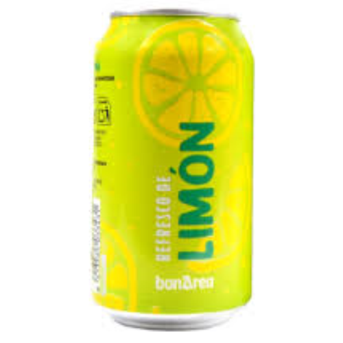 Refresco Limon BonArea Lata 33cl EL REY