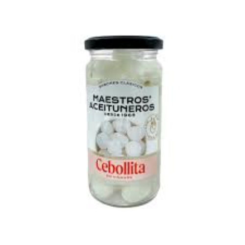 CEBOLLITA EN VINAGRE UNO 345 GR MAESTROS ACEITU.