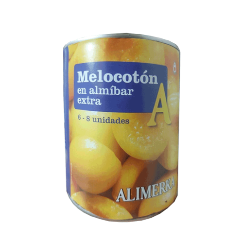 Melocotón en almíbar extra ALIMERKA 840 g