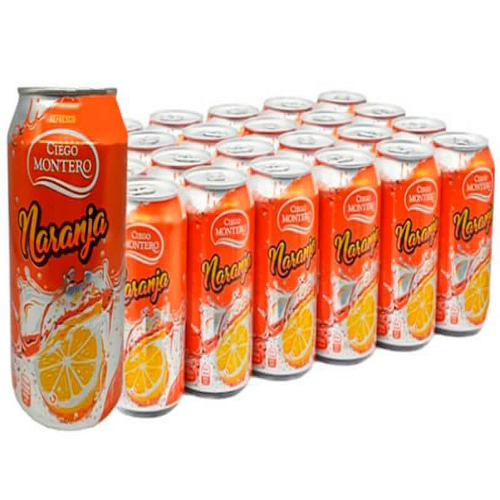 REFRESCO NARANJA LATA  M. CIEGO MONTERO