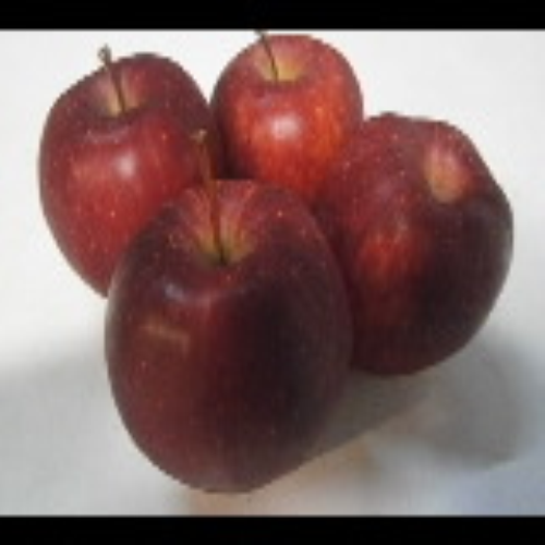 Manzanas frescas rojas 
