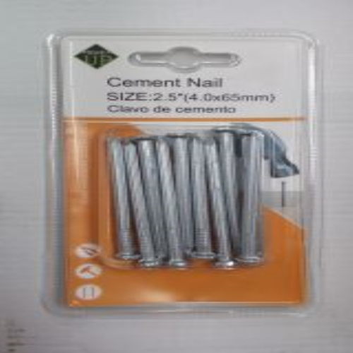 Set de 10 clavos hormigón 65 mm