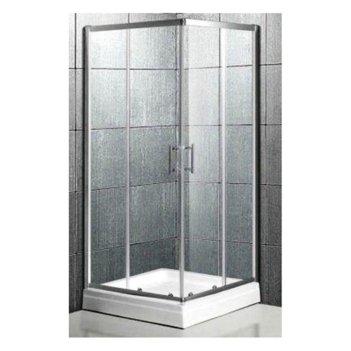 Cabina de baño con cristal templado