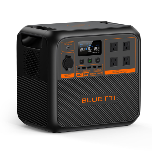 ESTACION DE ENERGIA PORTATIL MARCA BLUETTI-AC180P   1800W