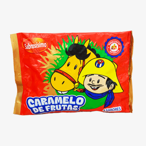 Caramelos de goma sabor frutas, 438 g