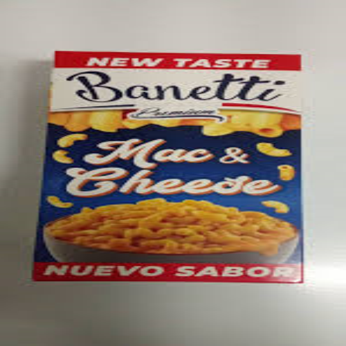 BANETTI - MACARRONES CON QUESO EMBAQUE DE 206 GR