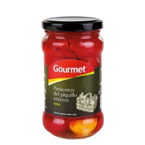 Pimientos de piquillo enteros, 220 g