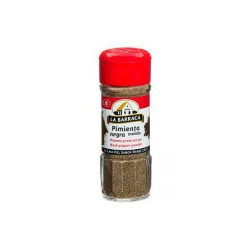 Pimienta negra molida, 40 g