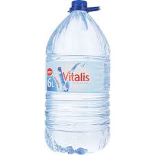 Agua mineral, 2 unidades x 6 L 

