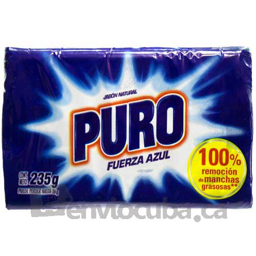 Jabón de lavar fuerza azul, 200 g