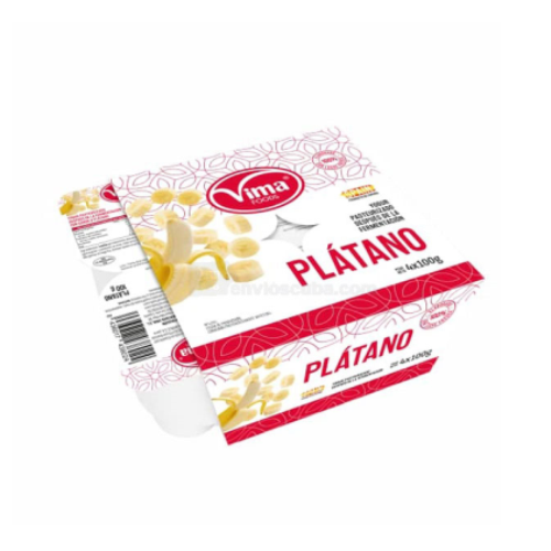 Yogurt banana, 4x100 g 