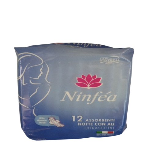 ALMOHADILLAS SANITARIAS C/ALAS 12 PZ NINFEA   M/NINFEA