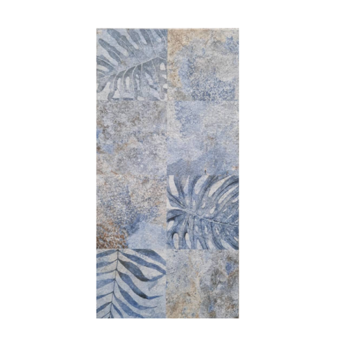 Porcelanato Aspen blue decor 30x60 cm