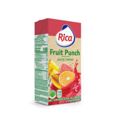 Jugo Fruit Punch Rica UHT 200ml