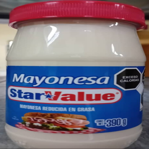 MAYONESA STAR VALUE PET 390 GR, M/MEGA SUPREMA   M/MEGA ALIMENTOS   M/MEGA SUP/ALIMENTO
