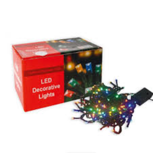 GUIRNALDA DE 4M C/LUCES DECORATIVAS