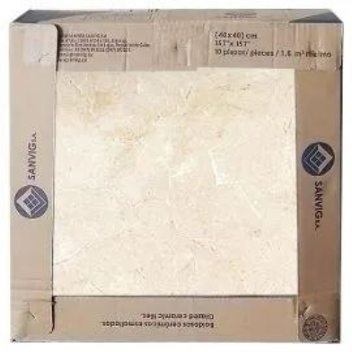 Gres cerámico 40x40cm 10pzas/Caja 1.60m2 Arancio