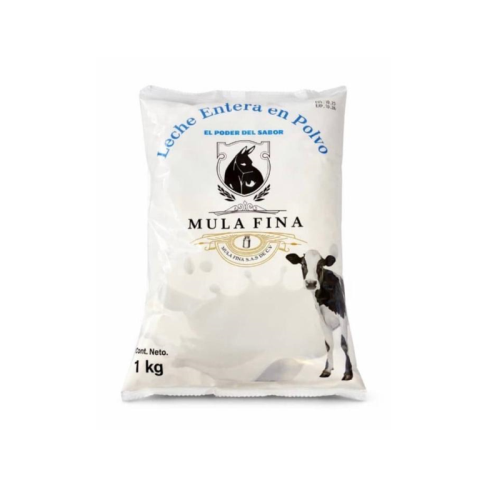 Leche entera en polvo 1 kg MULA FINA