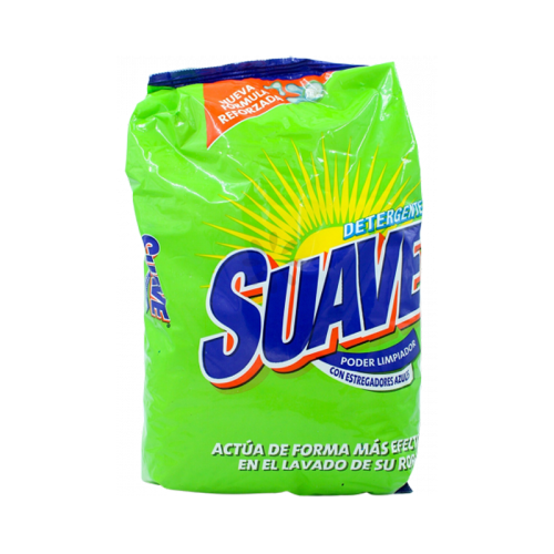 Detergente en polvo, SUAVE, 850 g