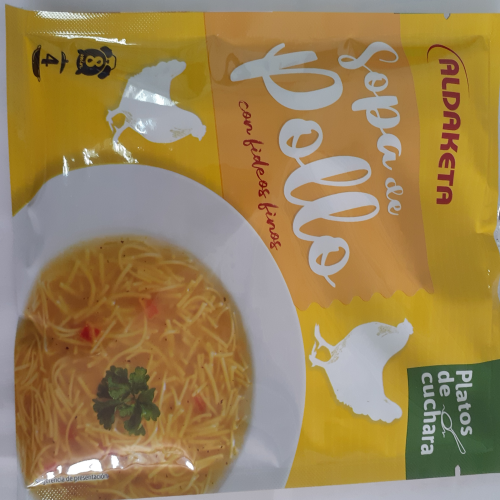 (MLC) SOPA INSTANTANEA DE POLLO Y FIDEOS 66GR   M/ALDAKETA