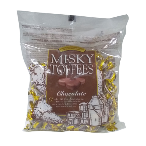 100x4 g-Misky toffee de chocolate 