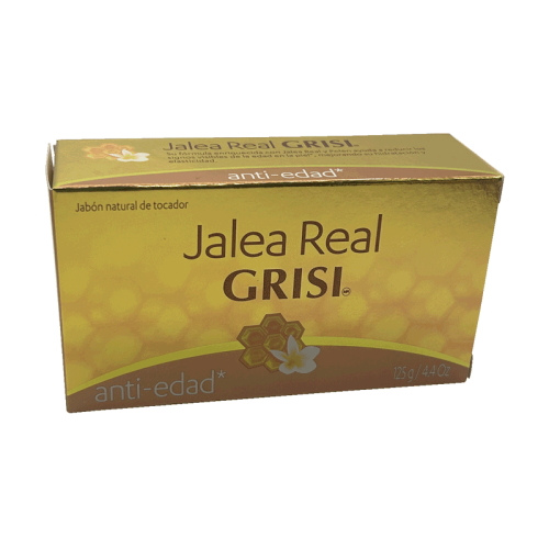 Jabón natural de tocador Jalea Real, 125 g, GRISI