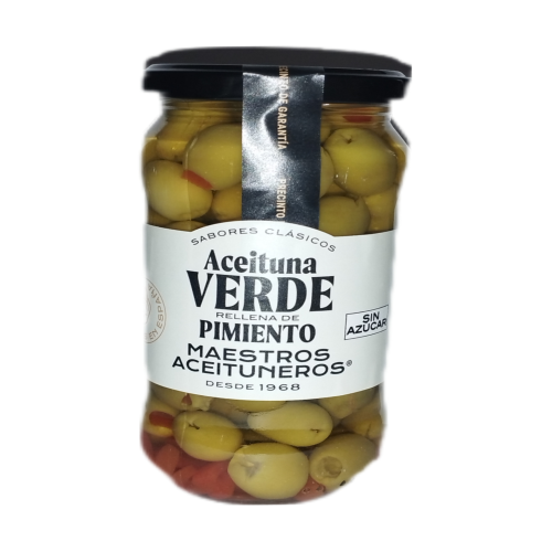 ACEITUNA VERDE R/PIMIENTO M/MAESTROS