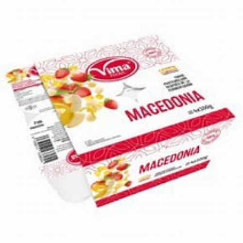 YOGUR PASTEURIZADO MACEDONIA 100GR 