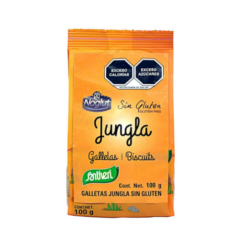 Galletas Jungla Noglut SANTIVERI 100 g