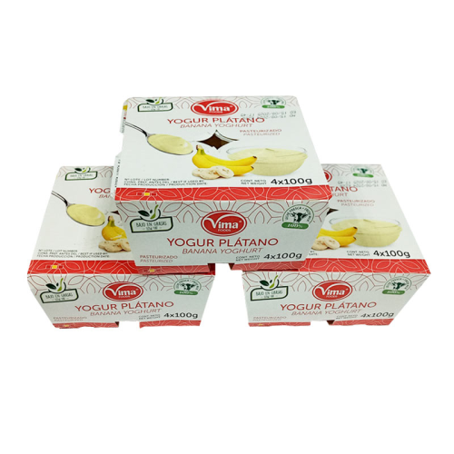 Yogourt de platano, 12x100 g
