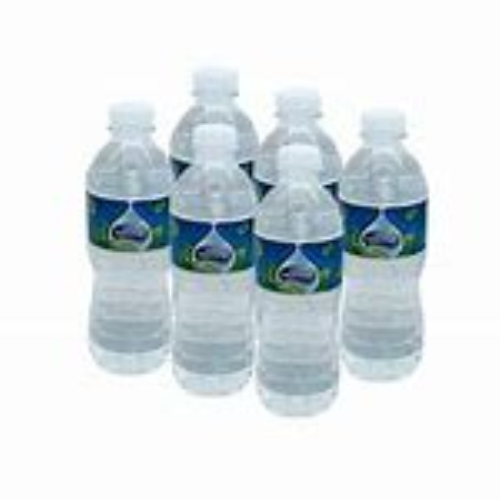 6 und de 500 ml cada una de Agua mineral.