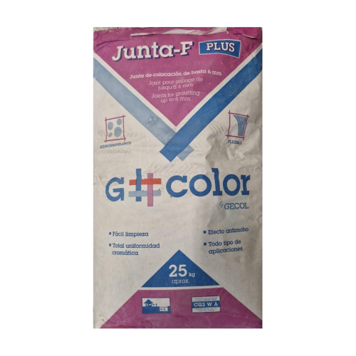 Junta fina blanca GECOL, 25 kg