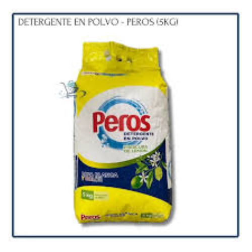Detergente en polvo, limón, 5 kg