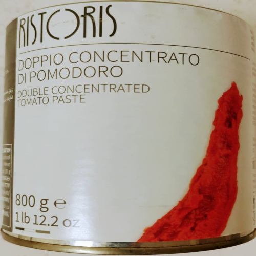 DOBLE CONCENTRADO DE TOMATE ITALIANO 800g RISTORIS