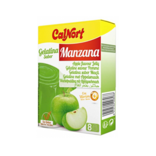 Gelatina sabor manzana CalNort 170 g (2 u)